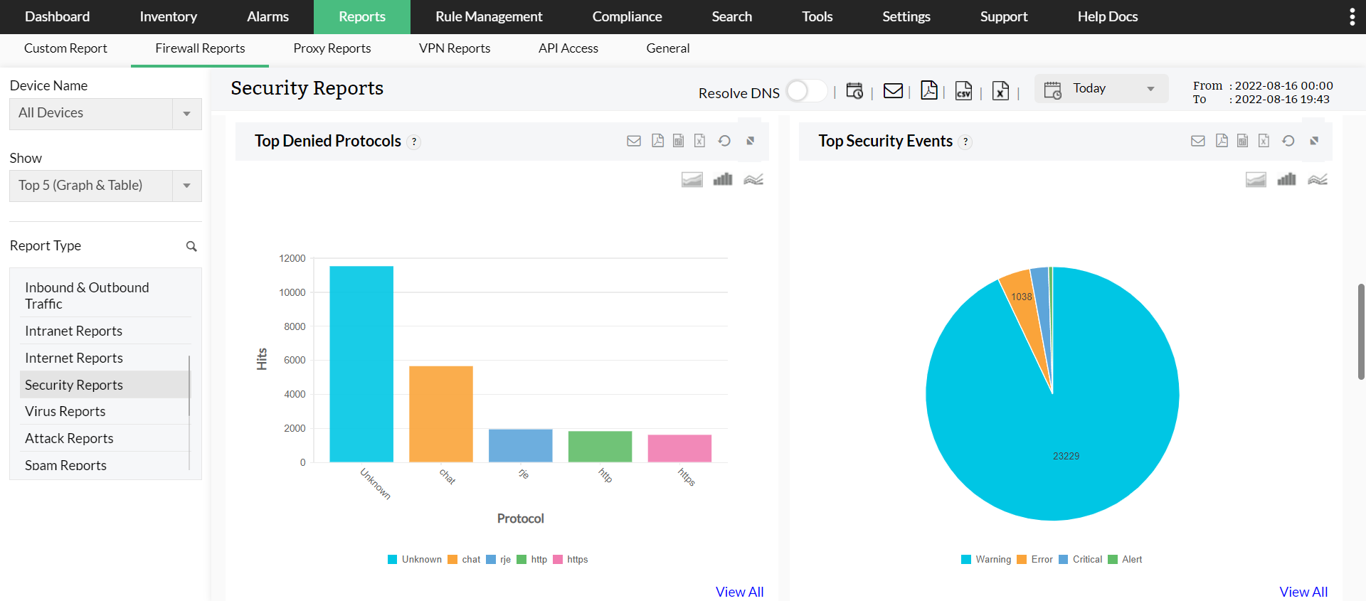 Fault Management - ManageEngine OpManager