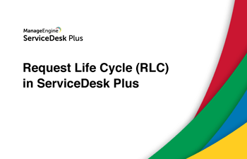 Request life cycle (RLC) Cloud