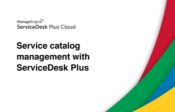 IT service catalog management