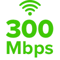 300Mbps