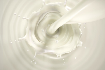 Milk being poured