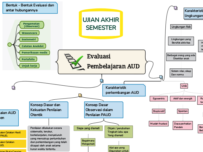 Evaluasi Pembelajaran AUD