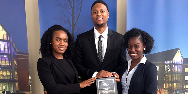 Amavi Goli, Michael McCormick and Jamielle Davis