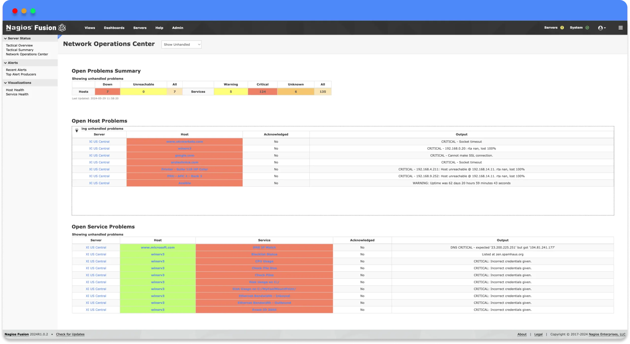 Sysadmins have the ability to centrally manage their monitoring servers regardless of geographical location.