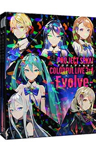 【Blu-ray】プロジェクトセカイ COLORFUL LIVE 3rd-Evolve- 初回限定版 写真フォトカード(6種 ホログラムスリーブ)付