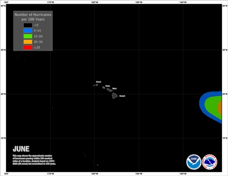 June Hurricane Climatology