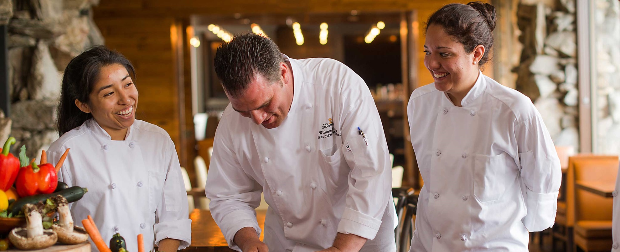 Omni chefs doing a demonstration