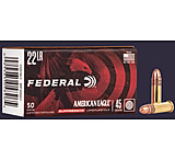 Image of Federal Premium American Eagle Rimfire Suppressor .22 Long Rifle 45 Grain Copper Plated Round Nose Rimfire Ammunition