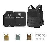 Image of HighCom Armor RAK-CAP Series Rifle Armor Kit Plate Carrier w/Guardian AR1000 Steel Plates