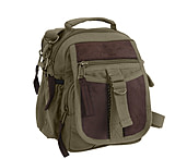 Image of Rothco Canvas &amp; Leather Travel Shoulder Bag