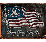 Image of Tin Signs DTOM Vintage Flag Sign