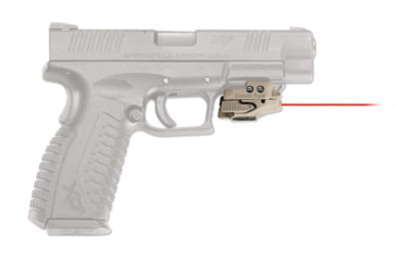 Image of Crimson Trace Rail Master Laser Red Universal Mount Tan