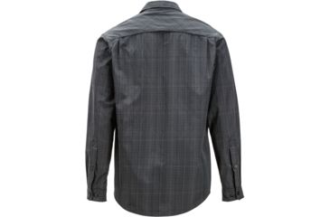 Image of DEMO, ExOfficio Salida Ombre Plaid Long Sleeve - Mens, Medium, Black, 1001-3144-Black-M