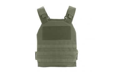 Image of HighCom Armor CAP Series Rifle Armor Kit Plate Carrier w/Guardian AR500 Steel Plates/10x12 Shooters Cut/10x12 Shooters Cut, OD Green, One Size, RAK-249019019