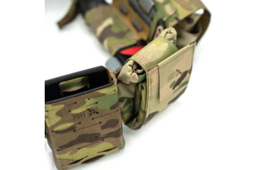 Image of HRT Tactical Gear Folding Dump Pouch, Multicam, HRT-PHDMP1-AA-MC