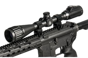 Image of Leapers UTG 1&quot; 4-16X40 AO True Hunter IE Scope w/ Zero Locking/Reset WE, Rings &amp; Lens Cover SCP-U4164AOIEW