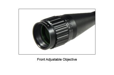 Image of Leapers UTG 1&quot; 4-16X40 AO True Hunter IE Scope w/ Zero Locking/Reset WE, Rings &amp; Lens Cover SCP-U4164AOIEW