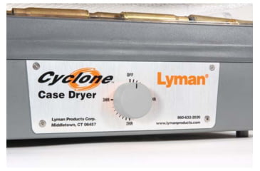 Image of Lyman Cyclone 115V Case Dryer, .223/9mm, x1000/x2000, Gray, 7631560