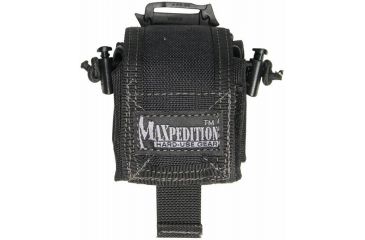 Image of Maxpedition Mini RollyPoly Small Folding Utility Pouch - Black 0207B