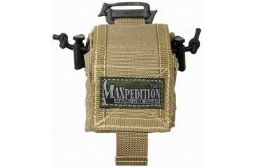 Image of Maxpedition Mini RollyPoly Small Folding Utility Pouch - Khaki 0207K