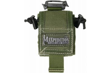 Image of Maxpedition Mini RollyPoly Small Folding Utility Pouch - OD Green 0207G