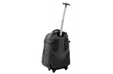 Image of Rothco Rolling Canvas Backpack, Black, 20055-Black