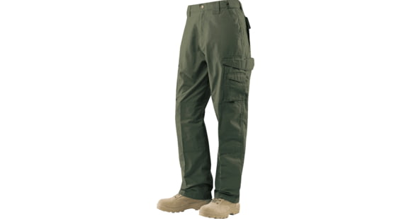 Image of TRU-SPEC 24-7 Series Tactical Teflon Pants - Men's, PolyCotton Ripstop, Ranger Green, Waist 36 in, Inseam 37 in, 1042086