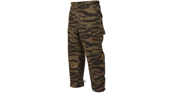 Image of TRU-SPEC BDU 60/40 Co/Poly Twill Pants - Men's, Vietnam Tiger Stripe, Extra Large, Regular, 1628006