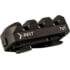 Kinetic Development Group Kinect MLOK Single Picatinny Rail Section, 3Slot, Black KIN5-100