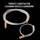 Breakthrough Clean Technologies Nylon Coated Steel Cable with Brass Threads - 2 per Set, 1 -8in, BT-SCBT-SET