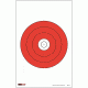 EZ2C Targets Style 9 Targets,11x17in,Red and Black Ink,Pack of 25 EZ2C009