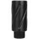 TacFire .308 5/8X24 Flash Can Muzzle Brake, Black, MZ1007-3B-N