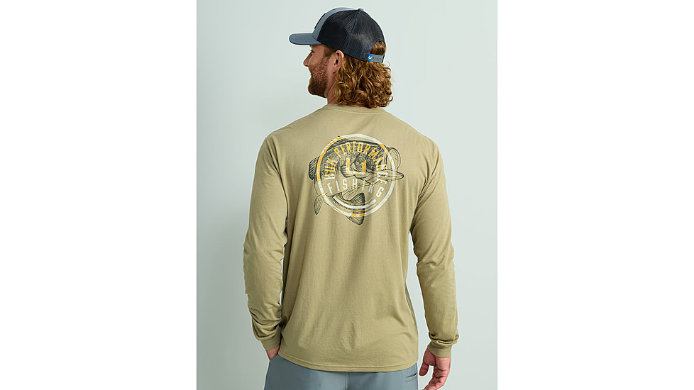 HUK Performance Fishing Graphic Long Sleeve Tee - Mens, Overland Trek, Small, H1000533-319-S