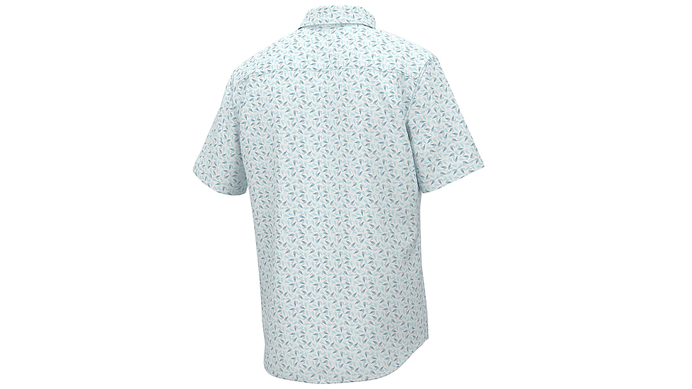 HUK Performance Fishing Kona Jig Huk Button-Down - Mens, Ipanema, Medium, H1500164-308-M