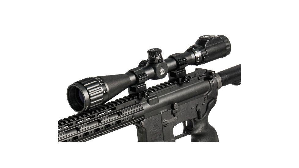 Leapers UTG 1&quot; 4-16X40 AO True Hunter IE Scope w/ Zero Locking/Reset WE, Rings &amp; Lens Cover SCP-U4164AOIEW