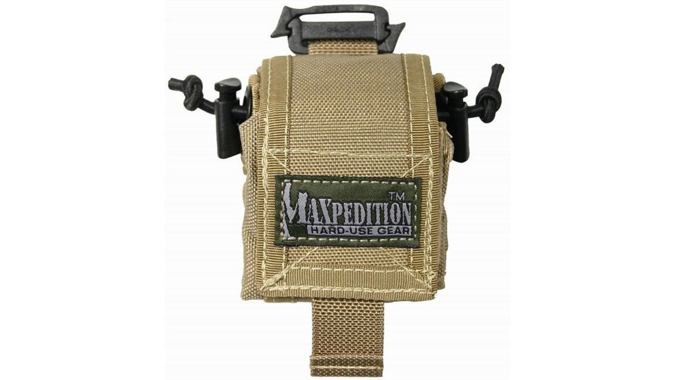 Maxpedition Mini RollyPoly Small Folding Utility Pouch - Khaki 0207K