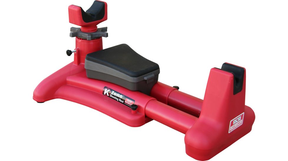 EDEMO MTM K-Zone Shooting Rest For Rifles And Handguns, Red, EDEMO1, Used, Condition Fair, Missing Item