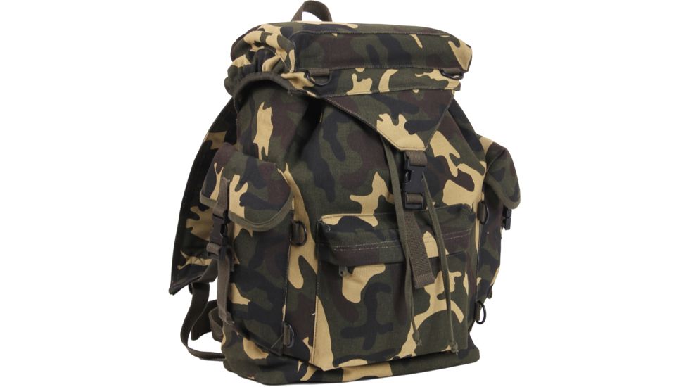 Rothco Canvas Outdoorsman Rucksack, 2306