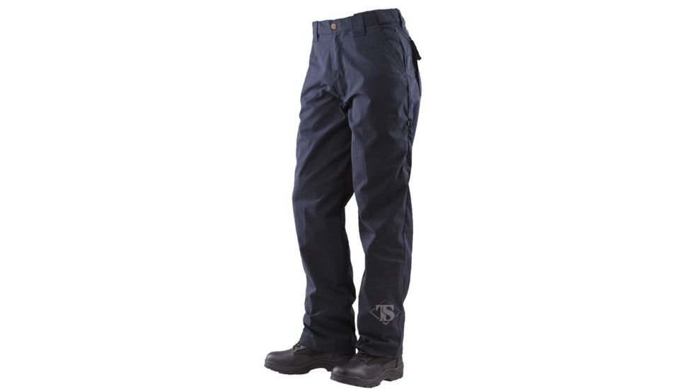 Tru-Spec 24-7 Men's Classic Pants, Teflon, PolyCotton RipStop, Navy, 52x37 1187094