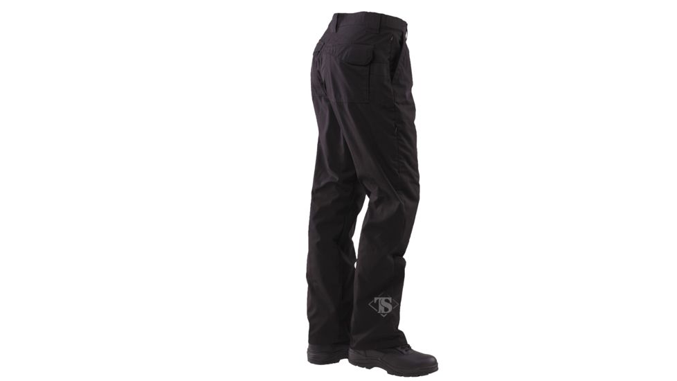 Tru-Spec 24-7 Men's Classic Pants, Teflon, PolyCotton RipStop, Black, 28x34 1186022