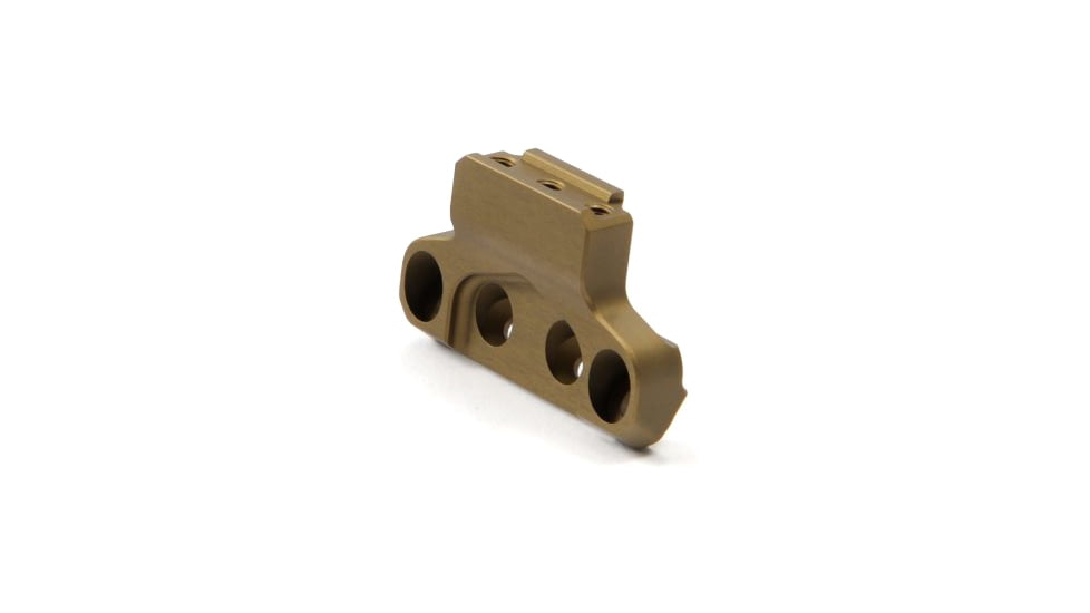 Unity Tactical LPVO Offset Optic Base, FDE, FST-SOBF