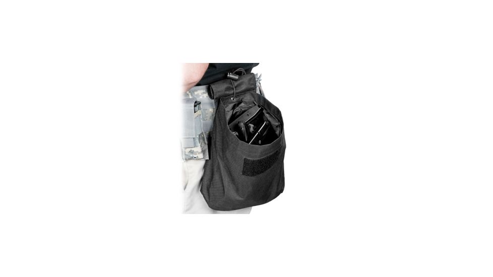 Vism Folding Dump Pouch, Black CVFDP2935B