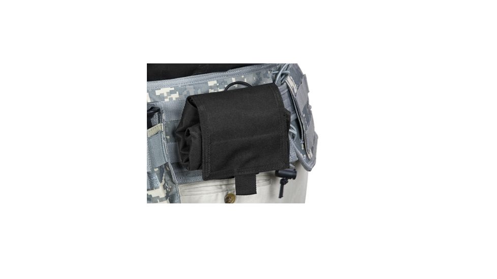 Vism Folding Dump Pouch, Black CVFDP2935B