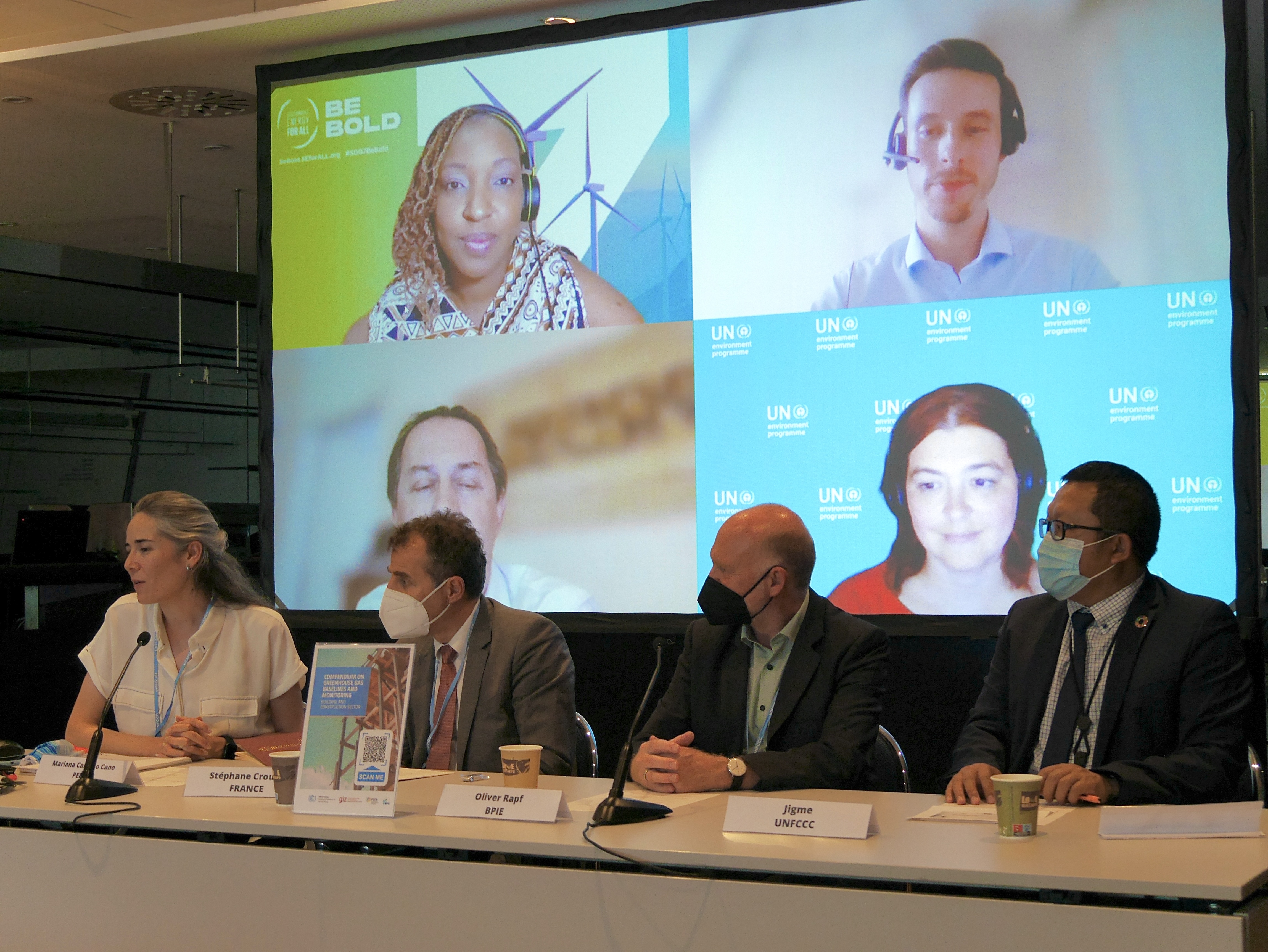 Participants at UN Climate Change Conference