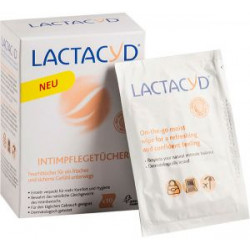 LACTACYD lingettes intimes individuelles 10 pce