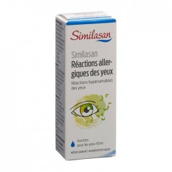 SIMILASAN réaction allergique yeux gtt opht fl 10ml