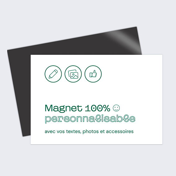 Magnet faire-part naissance 100% Personnalisable