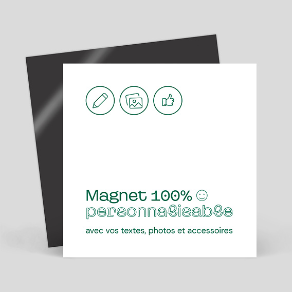 Produits 100% personnalisables Magnet 100% Personnalisable