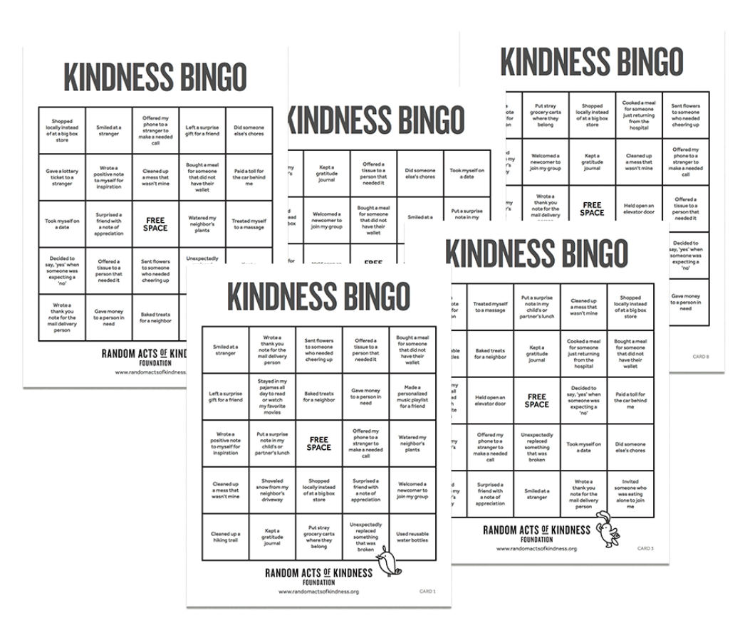 Kindness Bingo