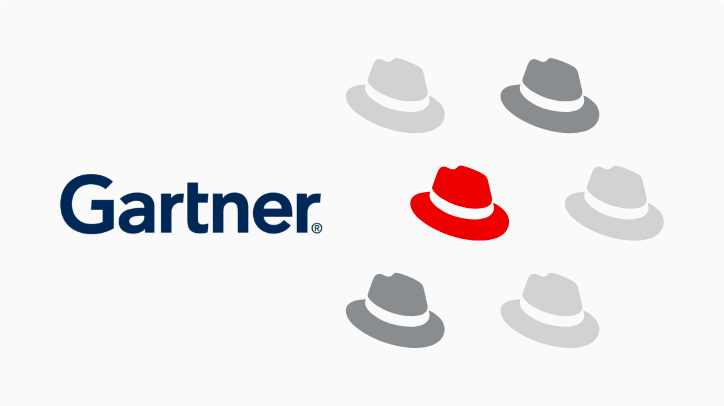 Garnter logo with hats stacked